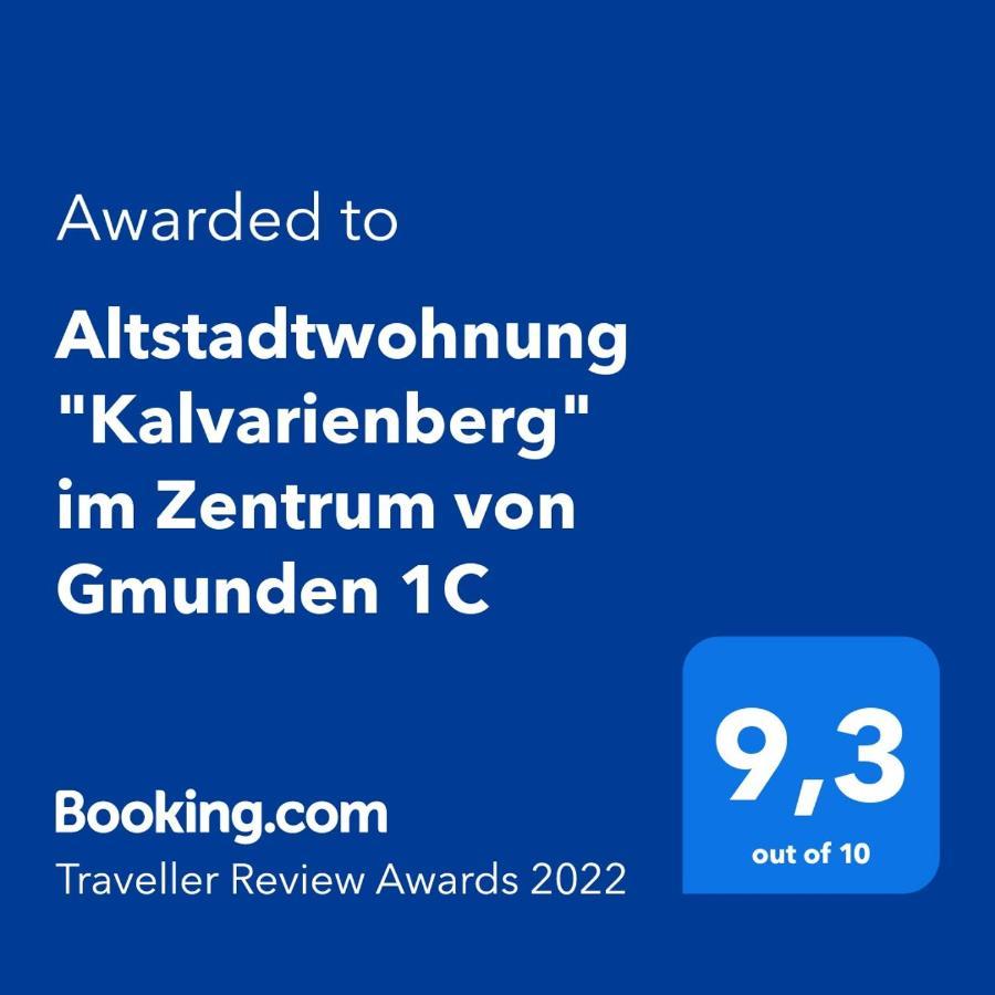 Altstadtwohnungen "Kalvarienberg 1C" & "Traunsee 3C" Im Zentrum Von Гмунден Екстериор снимка